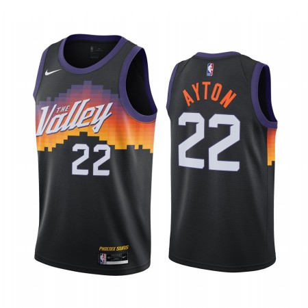 Maglia NBA Phoenix Suns Deandre Ayton 22 2020-21 City Edition Swingman - Uomo